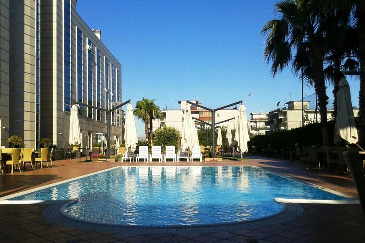 Hotel San Mauro Casalnuovo Di Napoli Bagian luar foto